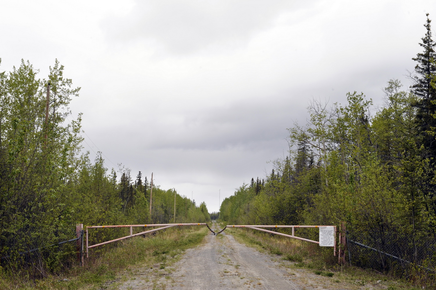 Dolph Kessler - Roadblocks in Alaska, 2011 