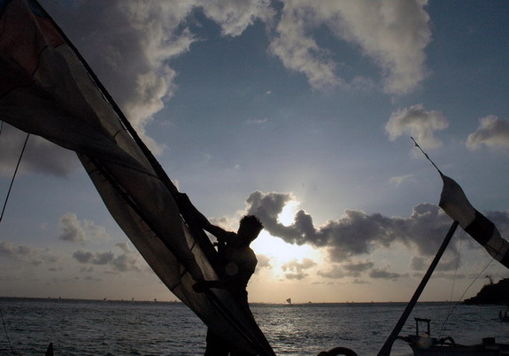 Dolph Kessler - Bali - ceremony - fishermen - buffalo races - 2005 